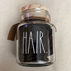 Rae dunn hair jar